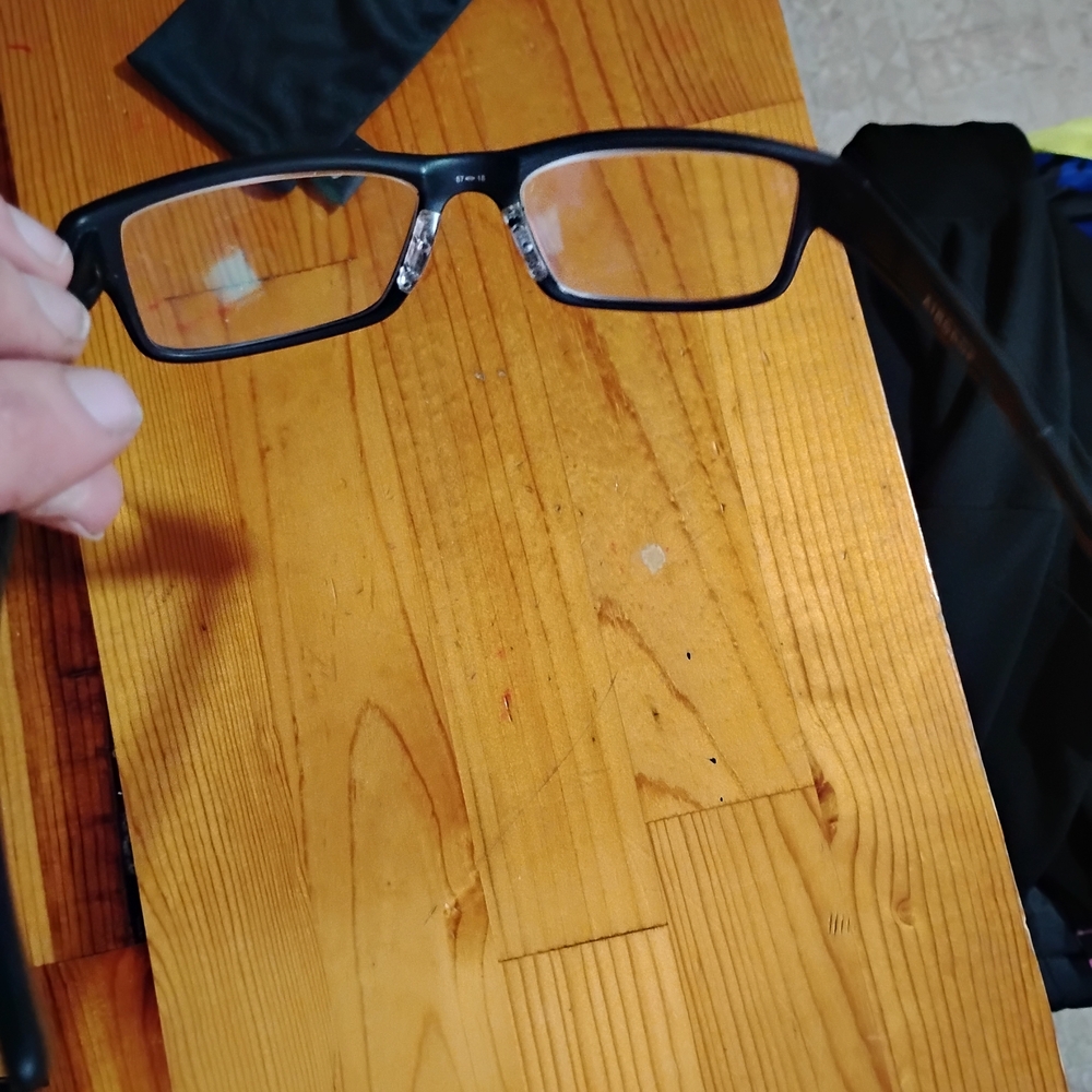 Oakley Matte Black Rectangular Glasses Frames - image 5